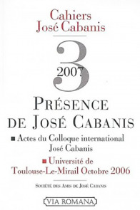Présence de José Cabanis -