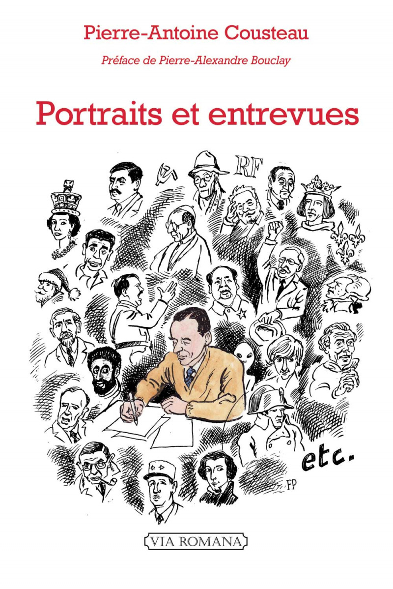 Portraits et entrevues - Pierre-Antoine Cousteau